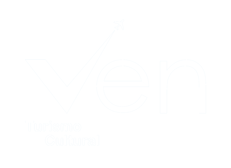 Logo Ven Turismo Cultural Blanco